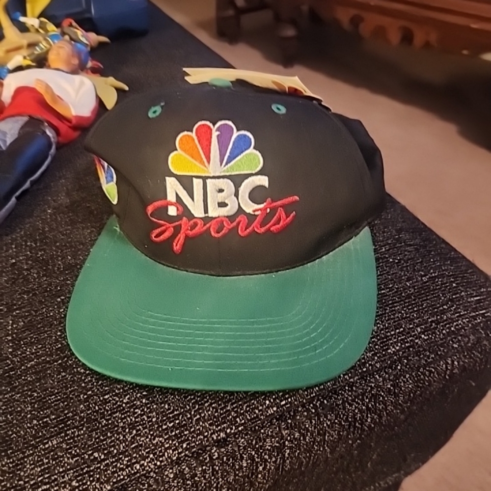 NBC Sports Black and Green Cap